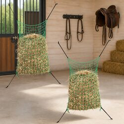 Reliable 2 Piece Hay Nets 0.9x1 m in Green