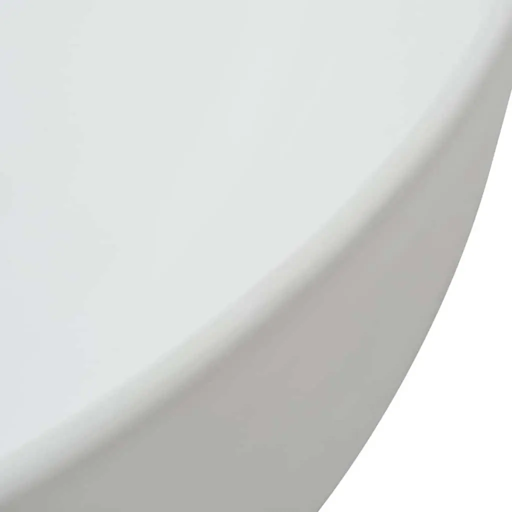 Round Ceramic Bathroom Basin with Easy Care