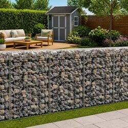 Reliable Gabion Basket Made from Galvanised Steel