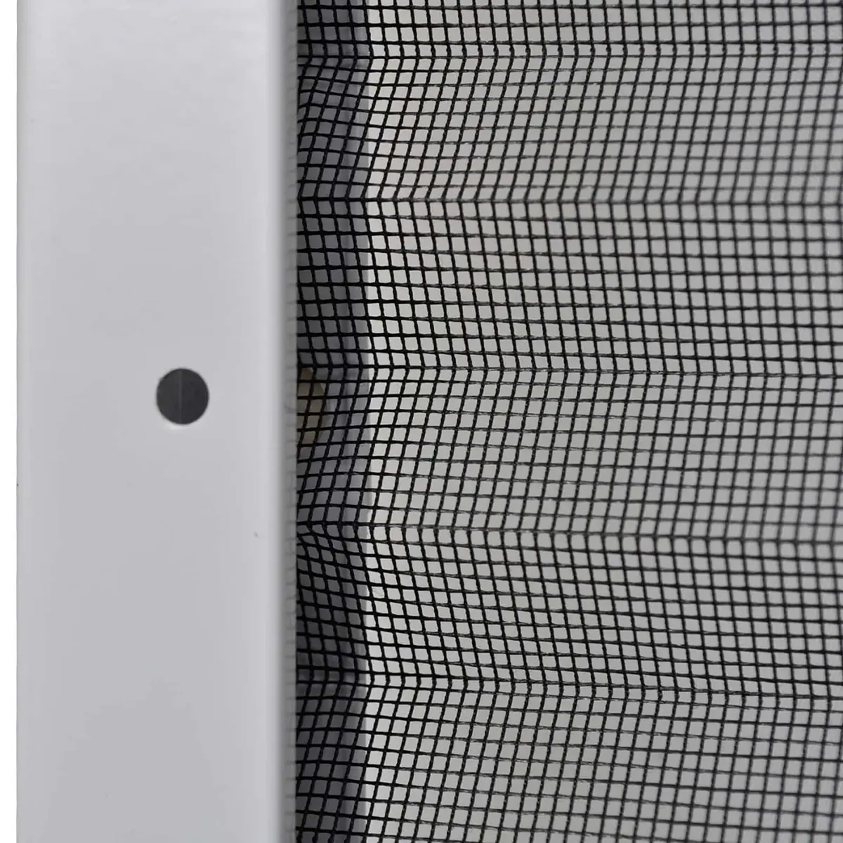 Plisse Insect Screen Window 60x80 cm Black Frame