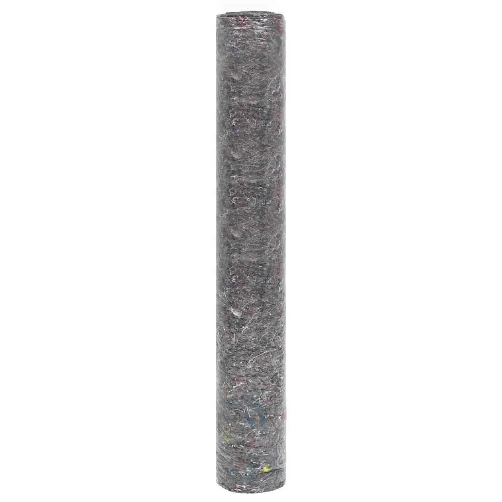 Painter Fleece Dust Sheet 50m Roll Non-slip Floor Protection 1m Grey