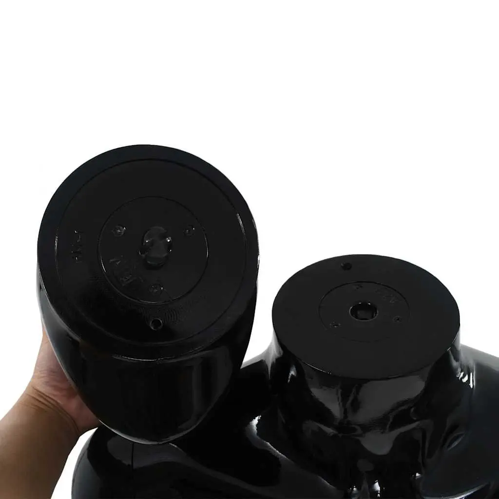Full Body Male Mannequin Display Torso 185cm Glossy Black