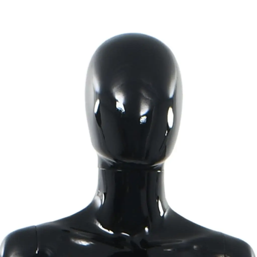 Full Body Female Mannequin Retail Display 175cm Glossy Black