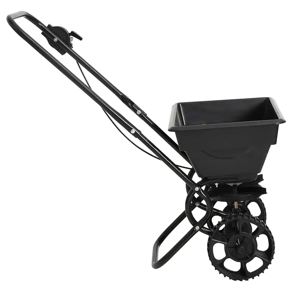 Walk Behind Spreader Salt Fertilizer Tool 80x46x75cm White