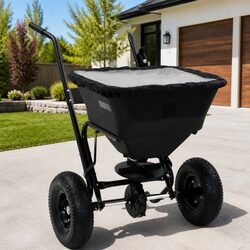 Dependable Walk Behind Spreader 45L for Lawn Care