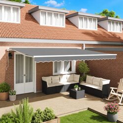 Reliable Retractable Awning Frame 500 x 300 cm – Outdoor Solution