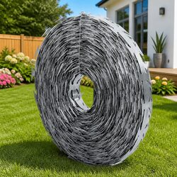 Razor Concertina Wire Galvanised Steel 500m Garden Fence Security Barbed