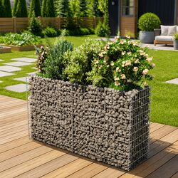 Value and Practicality in a Galvanised Steel Garden Bed 180x50x100 cm