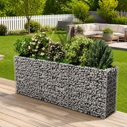 Reliable Gabion Raised Garden Bed for Lasting Use