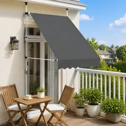 Reliable 150cm Manual Awning for Shade and Protection