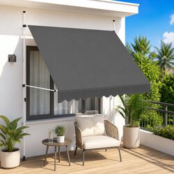 Reliable 250 cm Manual Awning: Functional Design