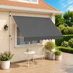 Reliable Manual Retractable Awning 300 cm for Outdoor Use