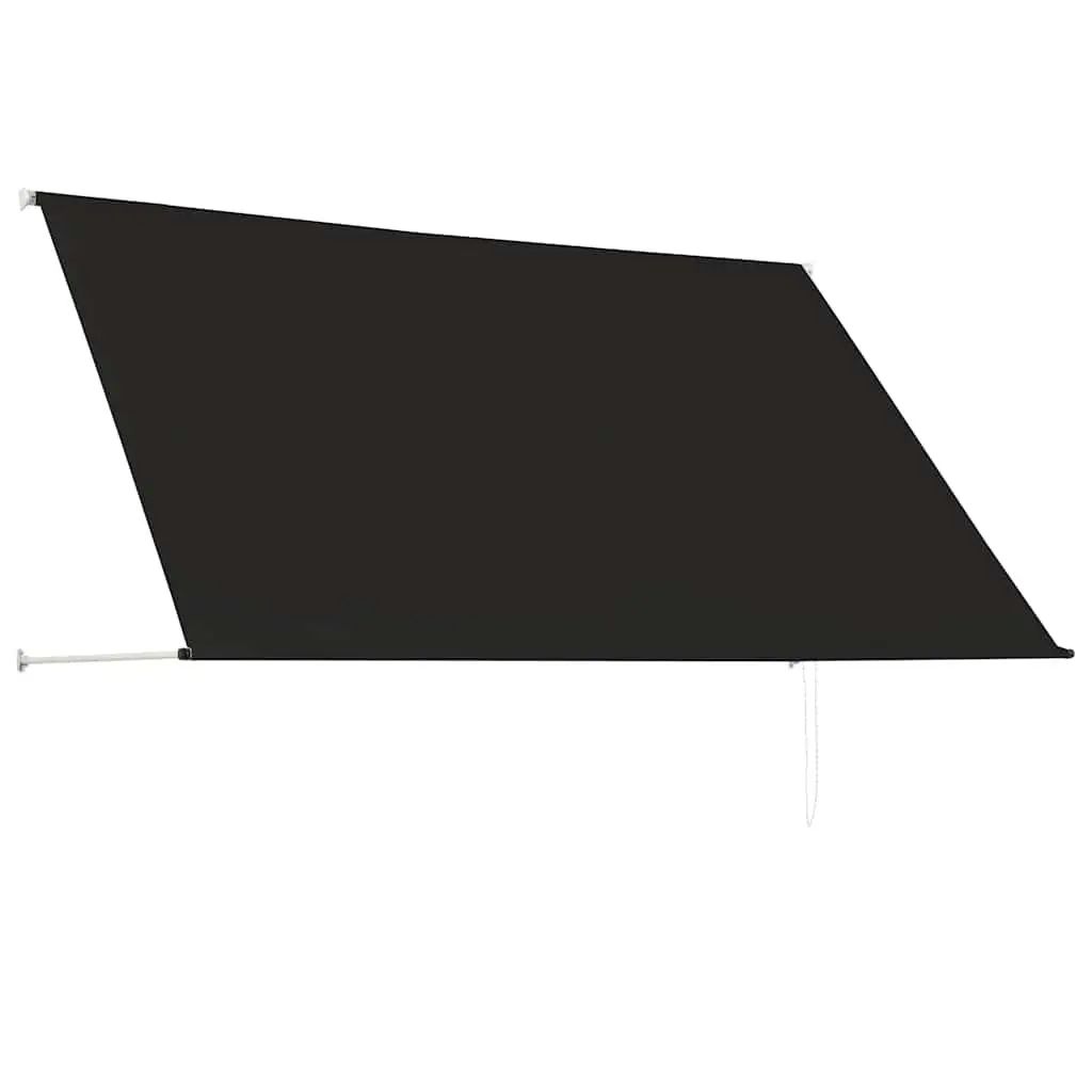 Retractable Awning Window Door Terrace Balcony 250x150 cm Anthracite