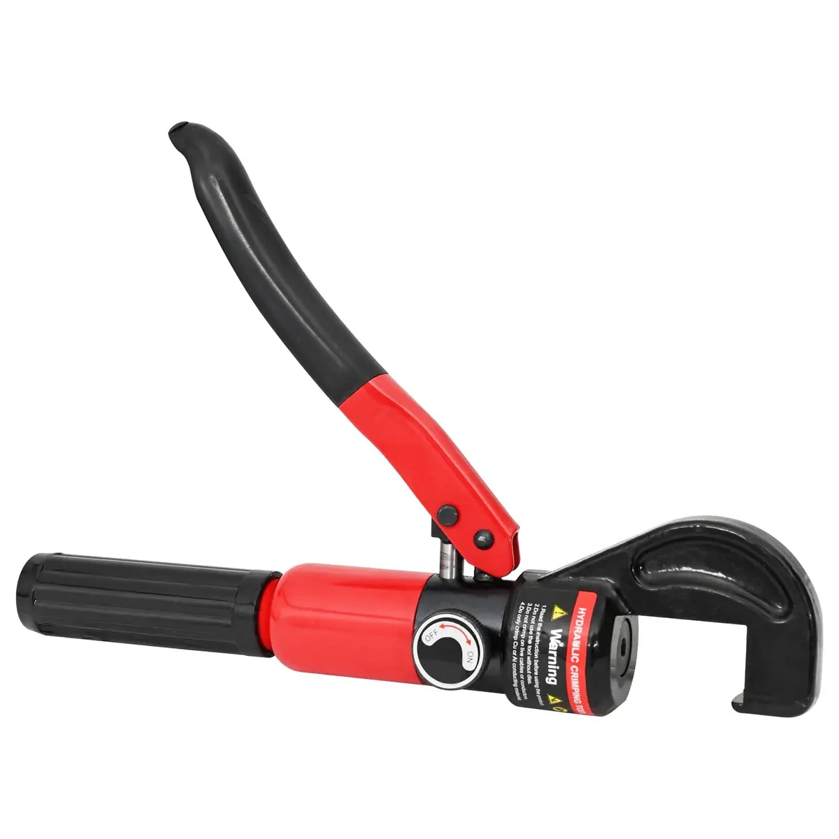 Hydraulic Crimping Pliers Wire Stripper Tool 4-70mm² Ergonomic Steel Portable Case