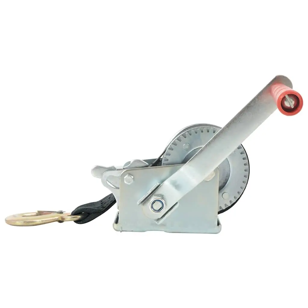 Hand Winch with Strap 360kg Pulling Heavy Duty Truck Trailer Winch Tool
