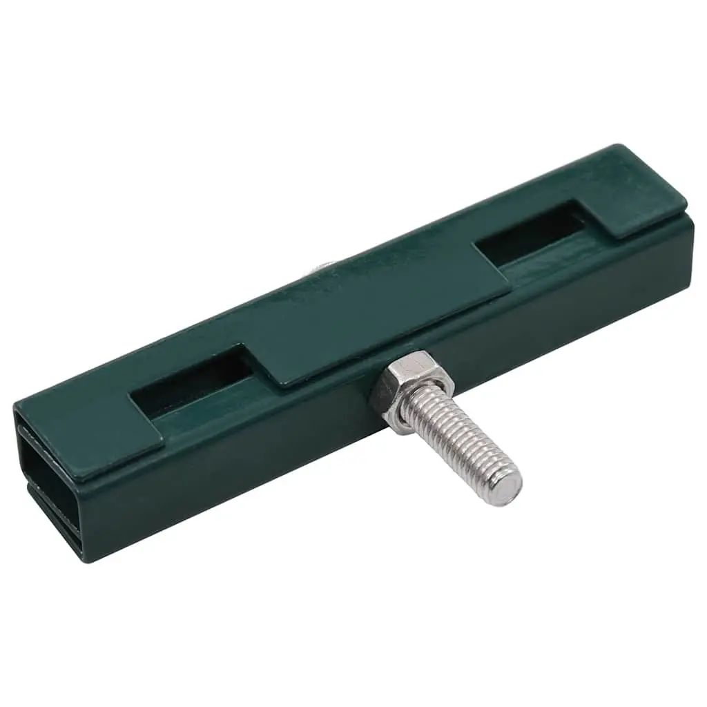 Garden U Mat Connector 10 Piece Green Fence Mesh Panel Joint Bracket