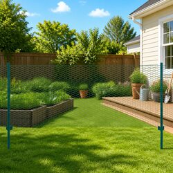 Reliable Green Wire Mesh Fence Panel 25x1m with Posts