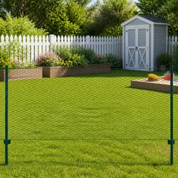 Reliable Green Steel Wire Mesh Fence for Your Space