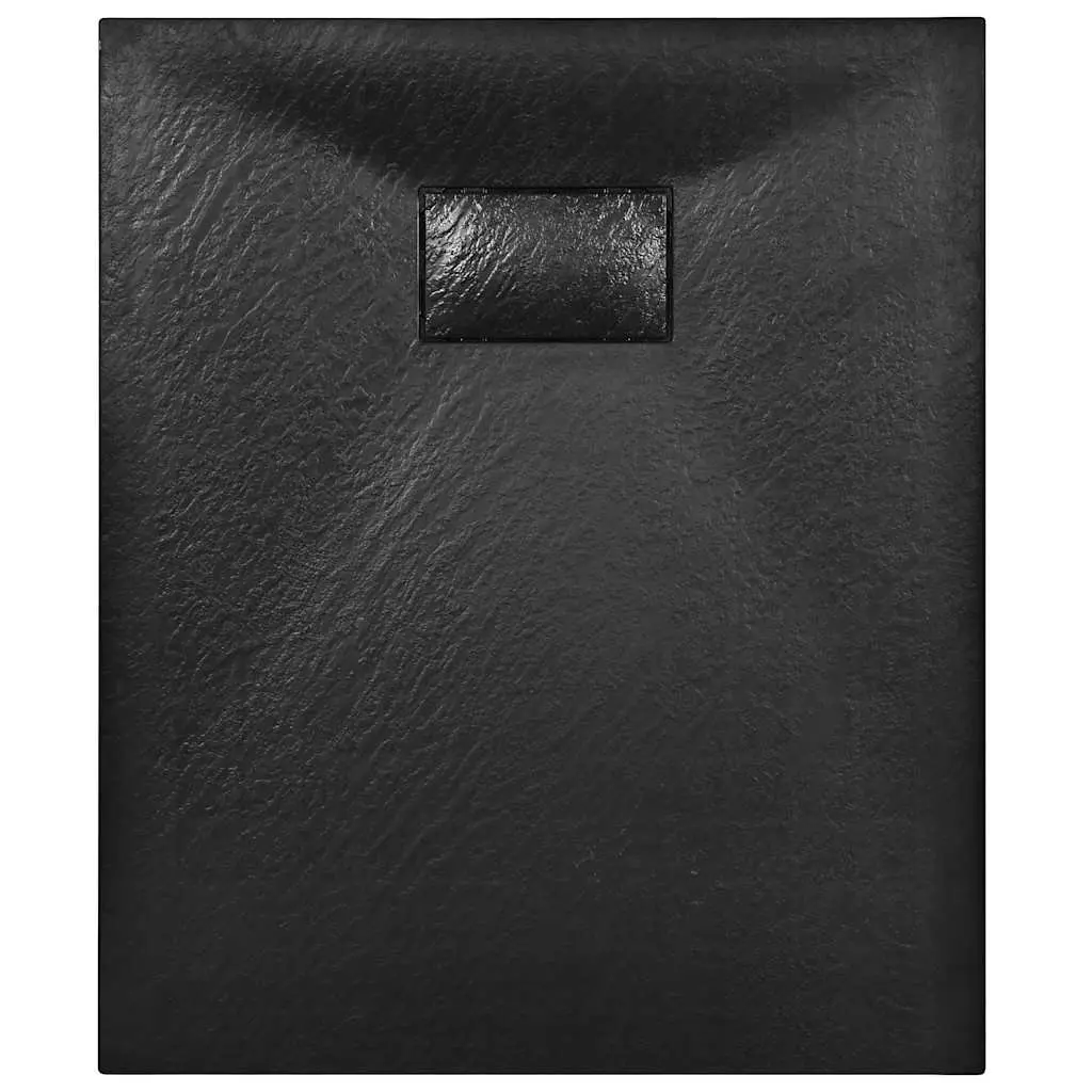 Black Shower Base Tray 90x70 cm