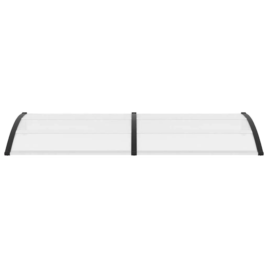 Polycarbonate Awning Door Canopy Outdoor Protection Multicolour 240x75cm