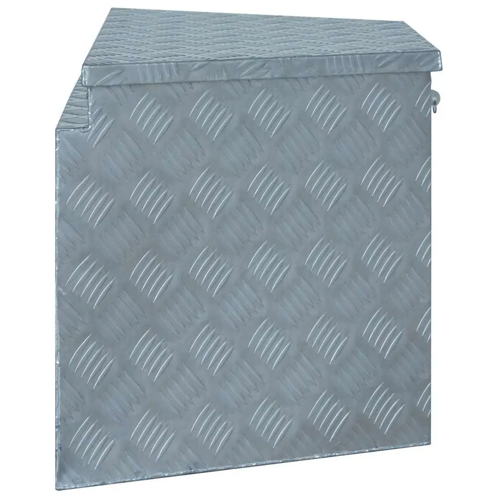 Aluminium Storage Box Tool Organiser 737x410x460 mm Silver