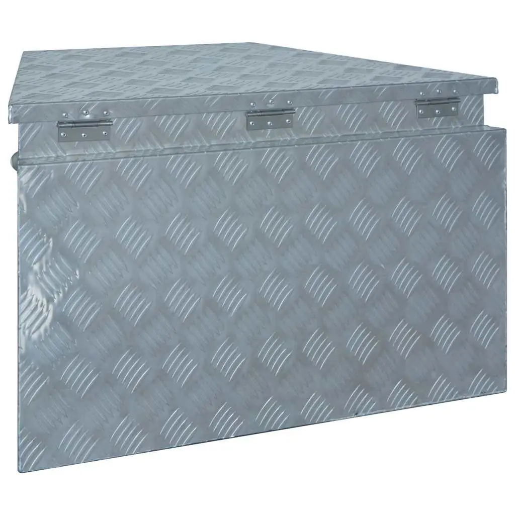 Aluminium Storage Box Tool Organiser 737x410x460 mm Silver