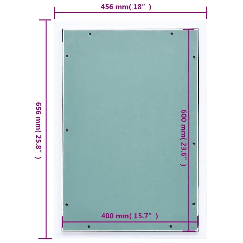 Access Panel with Aluminium Frame