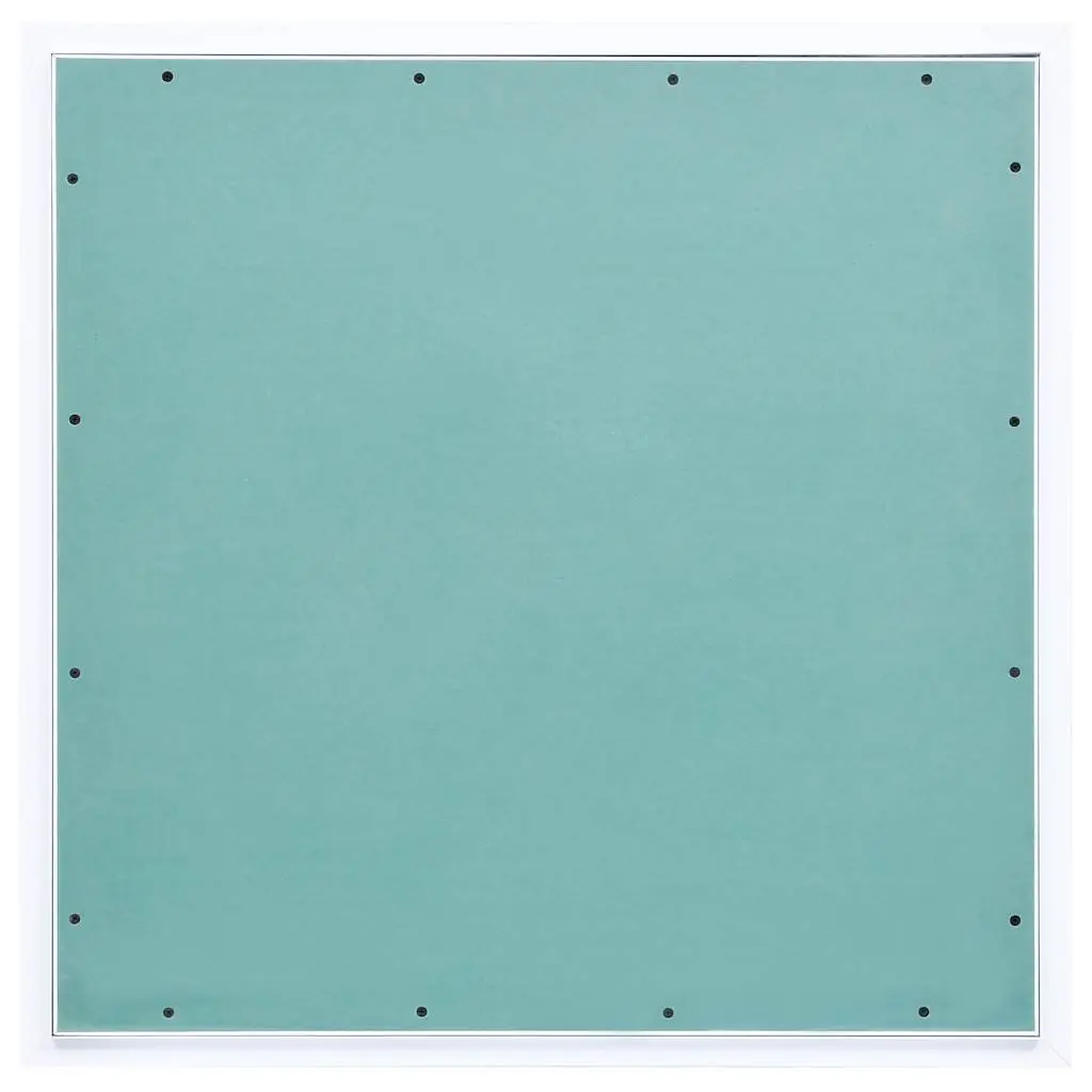 Access Panel Inspection Hatch Aluminium Frame 600x600mm Green Plasterboard