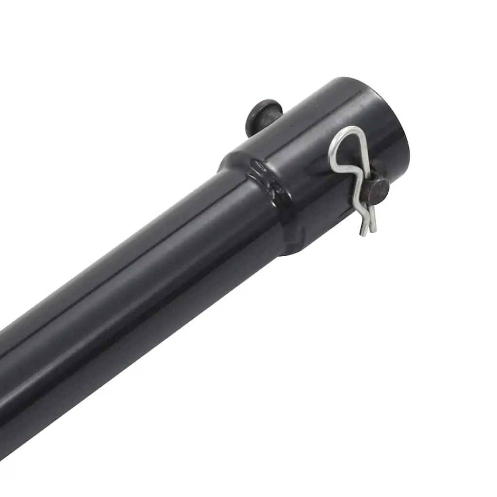 Drill Extension Steel 0.5m Heavy Duty Black Ground Auger Bit
