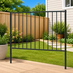 Reliable Steel Fence Panel - Practical Garden Solution