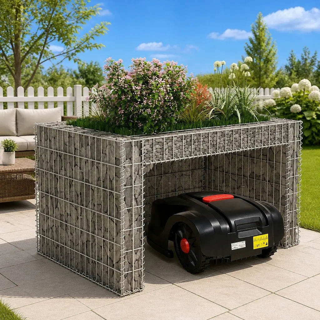 Steel Wire Garage for Lawn Equipment Storage