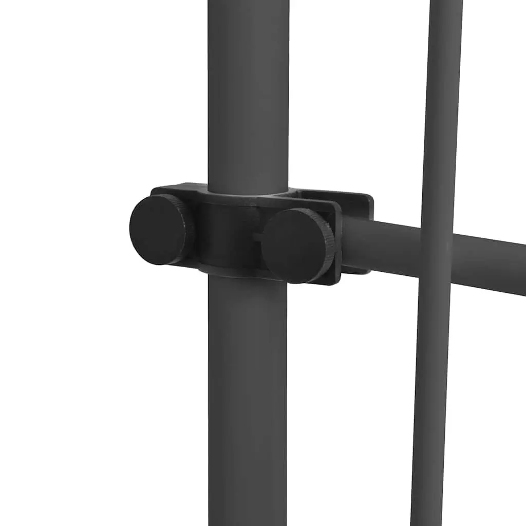 Retractable Awning Manual Outdoor Garden Terrace 250cm Anthracite