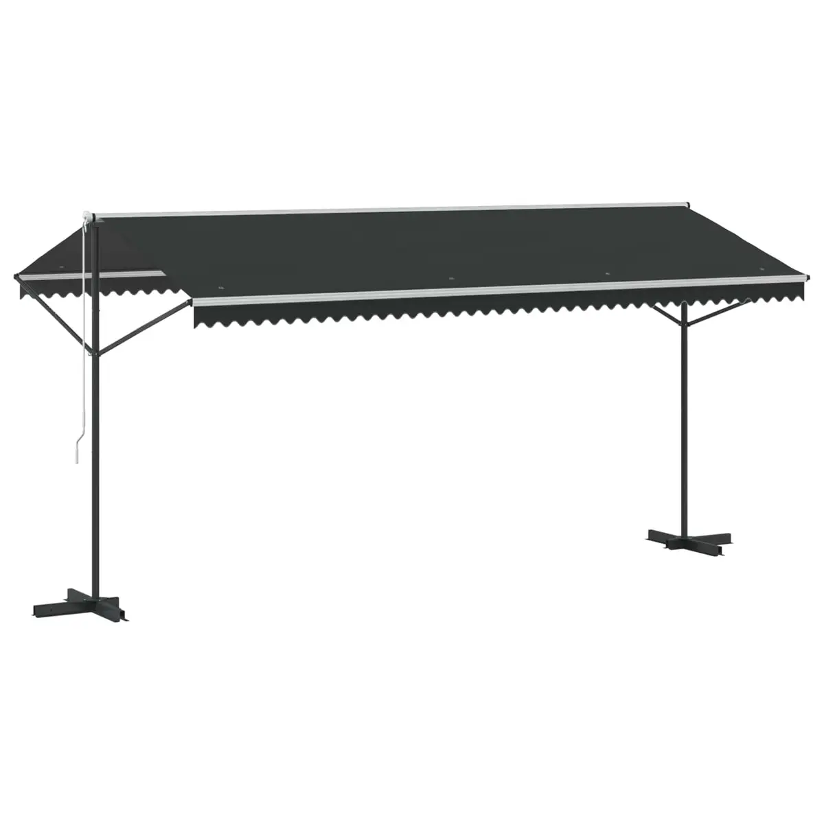 Free Standing Awning Outdoor Sunshade 500x300 cm Anthracite