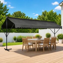 Reliable Free Standing Awning 600x300 cm for Your Garden