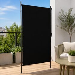 Value-Focused Anthracite Outdoor Roller Blind 120x270cm