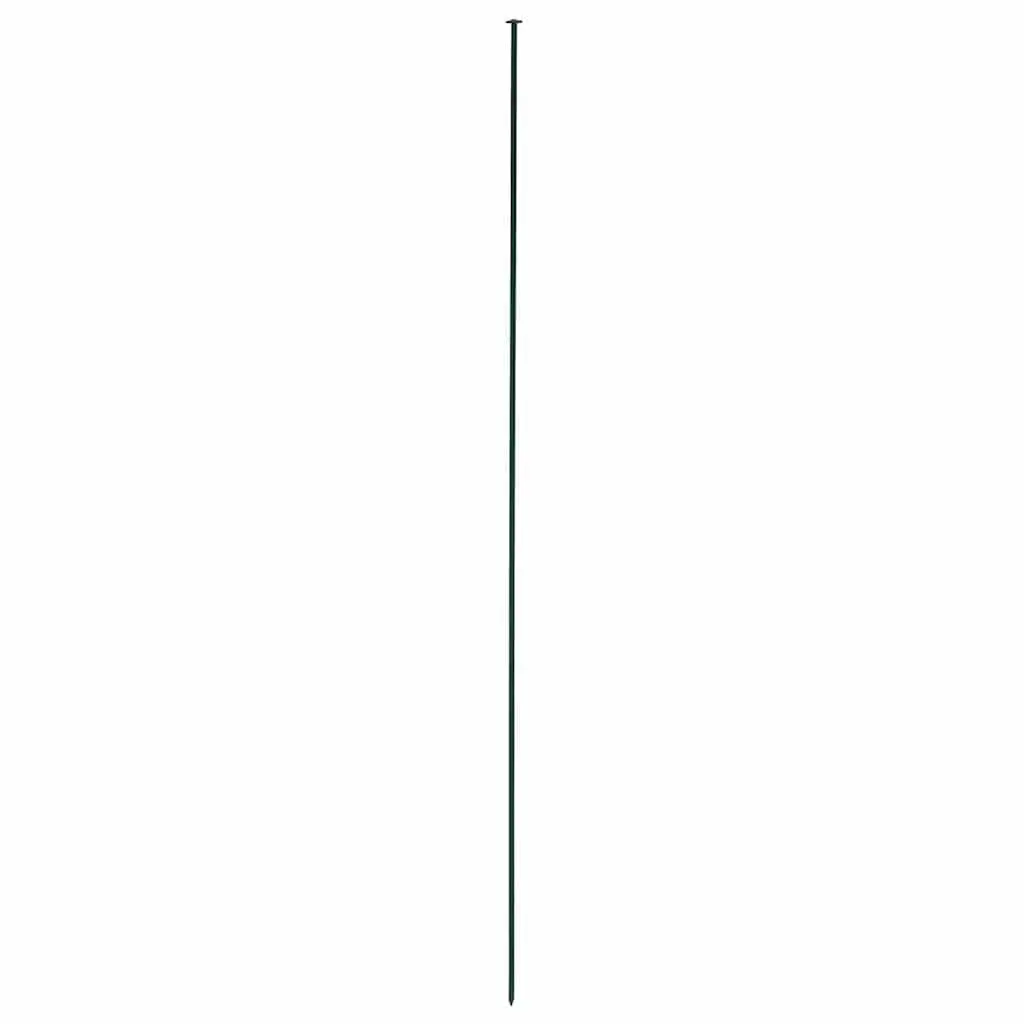 Garden Fence Panel Set Outdoor Barrier 77.5x64 cm Green
