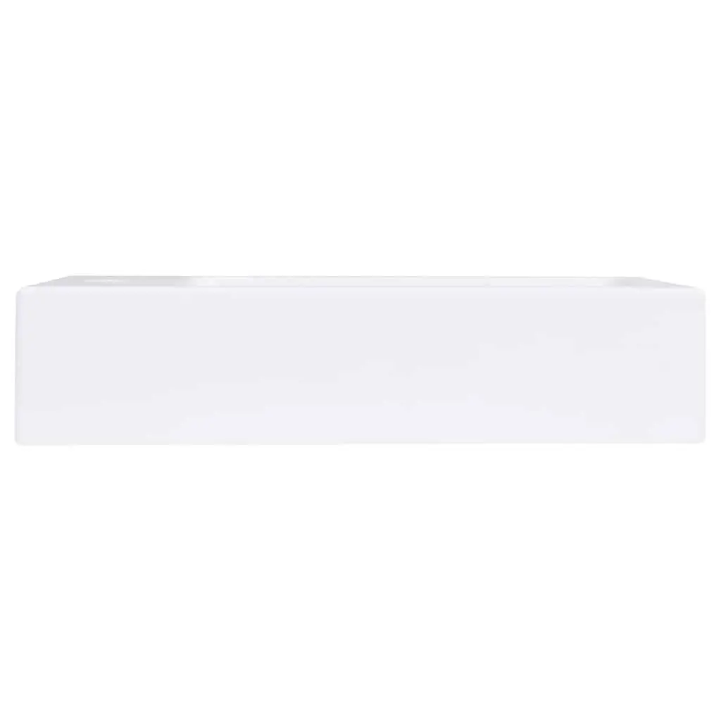 Bathroom Wash Basin 400x220x90mm Drop-In Above Counter Sink White