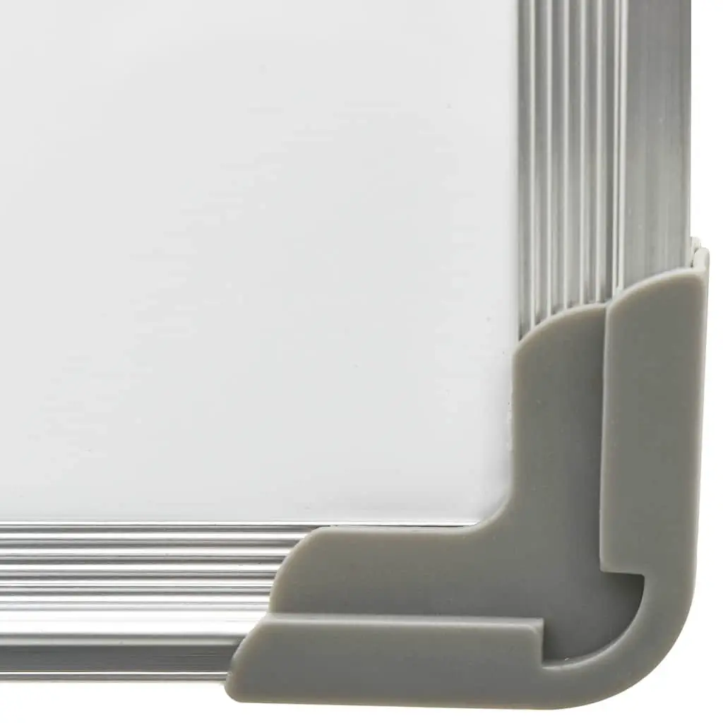 Whiteboard Magnetic Dry Erase Wall Mounted 70x50cm White Steel Board