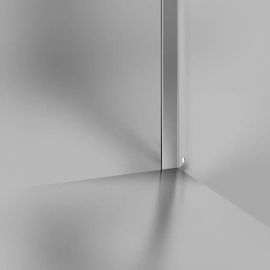 Stainless Steel Commercial Work Table with Storage Cabinet 60x60x96cm Kitchen