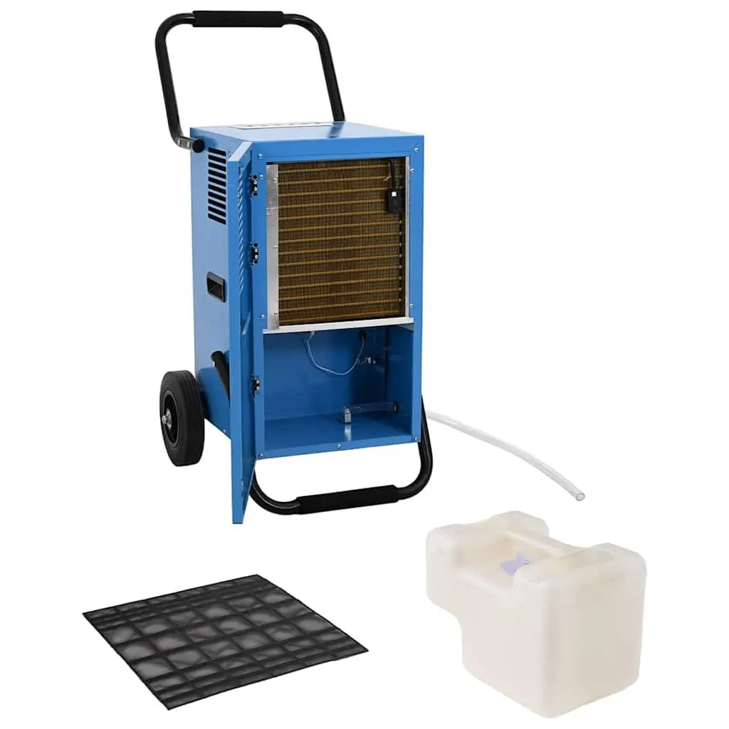 Dehumidifier Portable 50L Moisture Control Air Blue 650W 24h Capacity