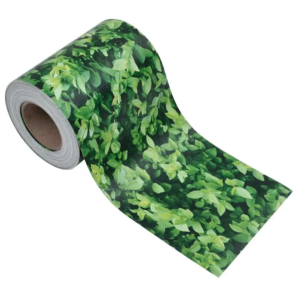Garden Privacy Screen Fence Roll PVC Windbreak Barrier 35x0.19m Green