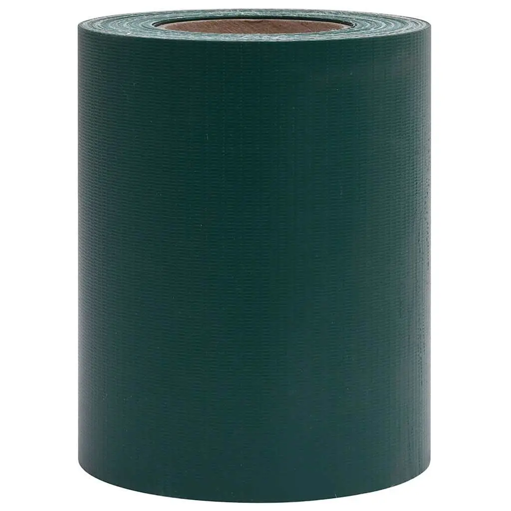Garden Privacy Screen Fence Panel PVC Roll Windbreak Barrier 35m Matte Green