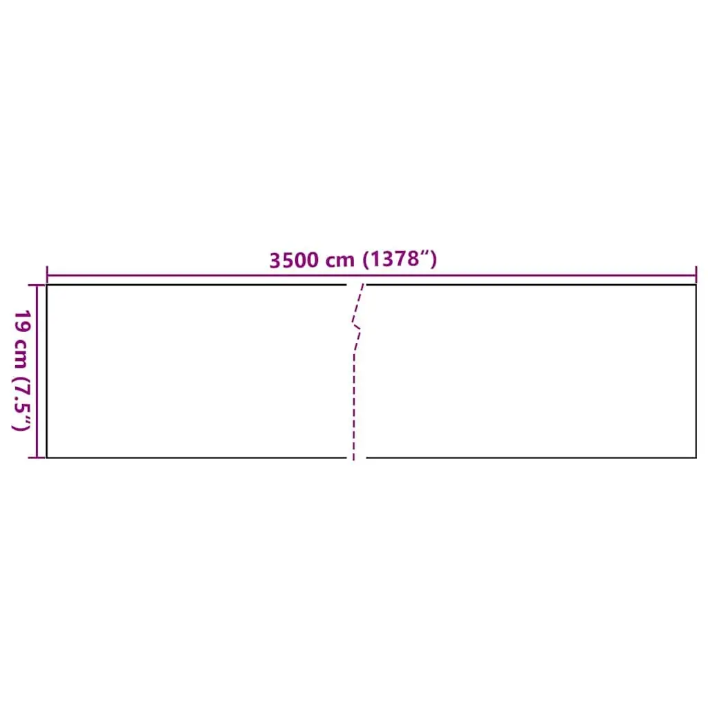 Garden Privacy Screen Fence Panel PVC Roll Windbreak Barrier 35m Matte Green