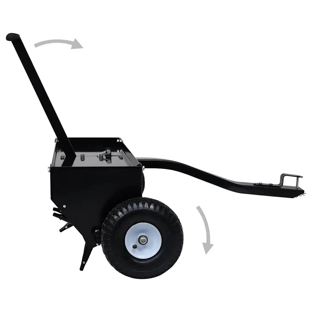 Lawn Aerator for Ride-on Mower 102cm Soil Loosening Garden Tool