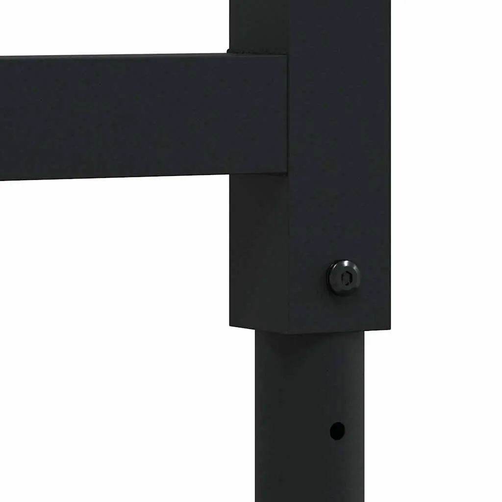 Adjustable Work Bench Frames Metal 55x(69-95.5) cm Black