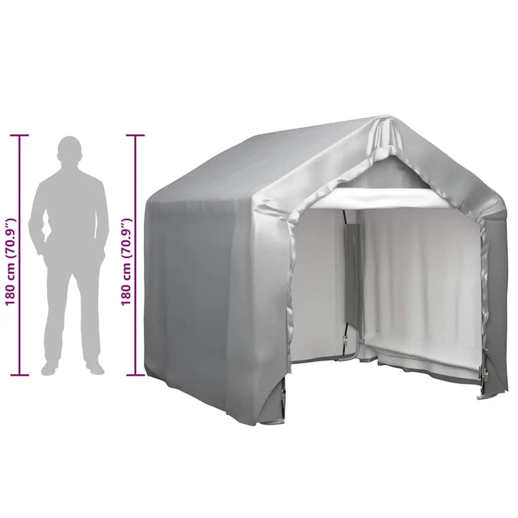 Storage Tent Grey 180x180 cm Outdoor Multipurpose
