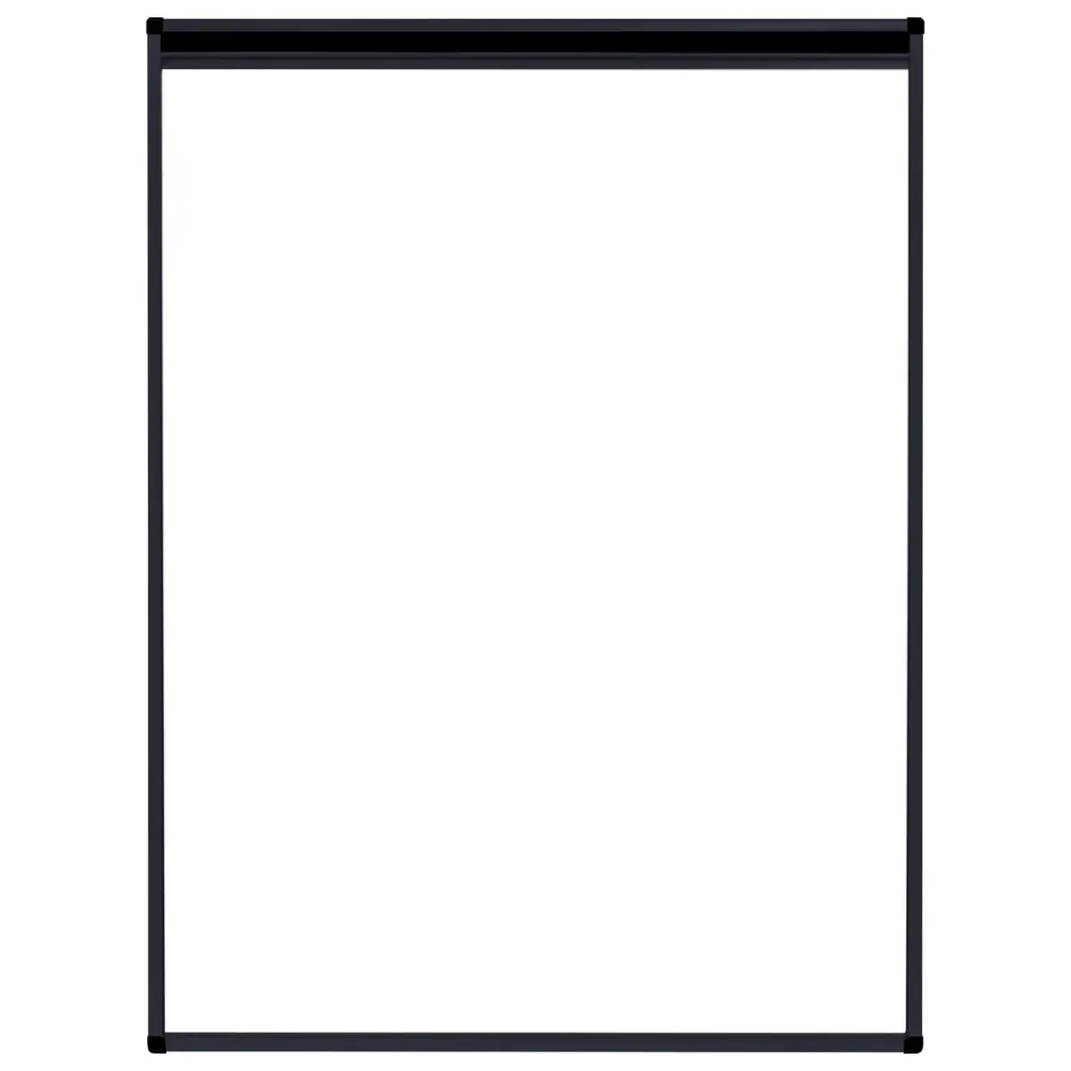 Plisse Insect Screen Aluminium Frame 60x80cm Anthracite
