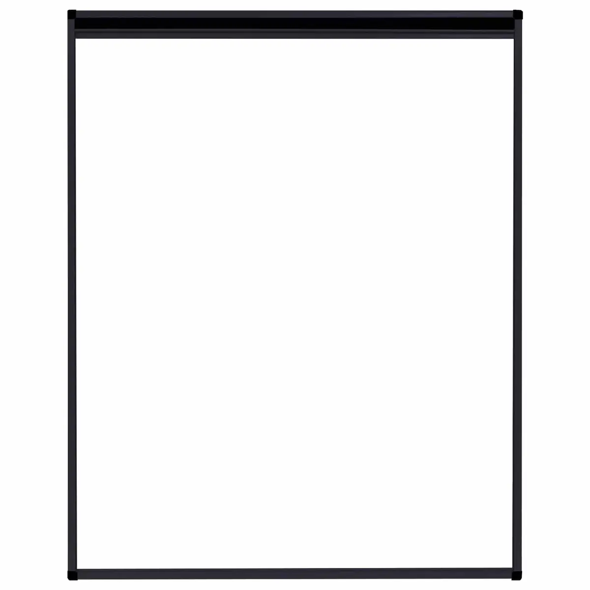 Plisse Insect Screen for Windows Aluminium Frame 80x100cm Anthracite
