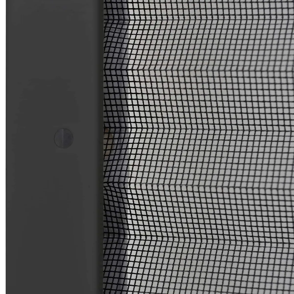 Plisse Insect Screen Window 80x100cm Mesh Shade Aluminium Frame Anthracite