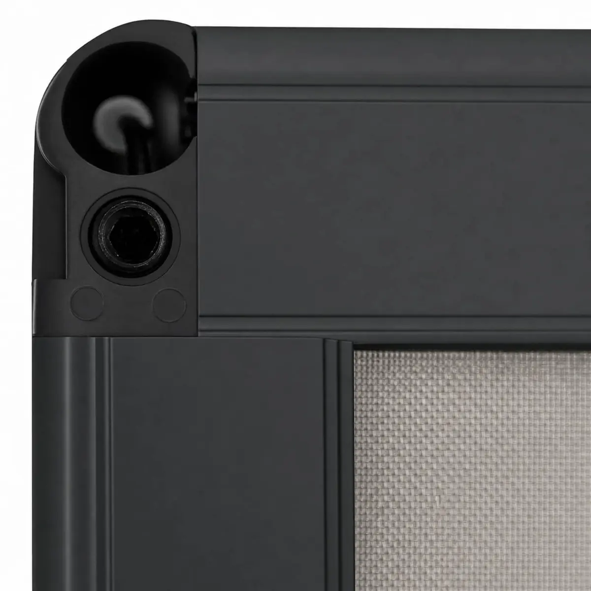 Plisse Insect Screen Window 80x100cm Mesh Shade Aluminium Frame Anthracite